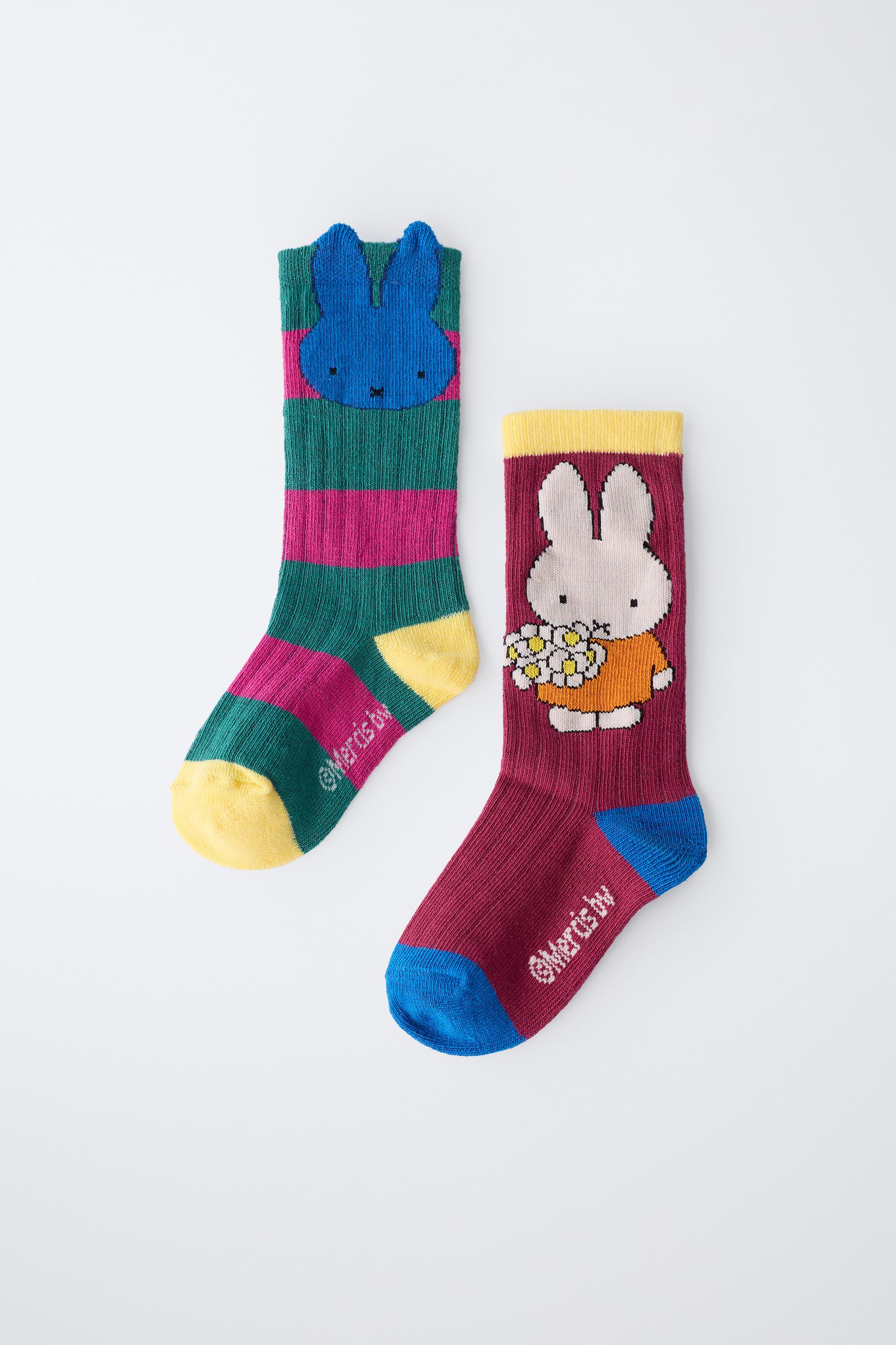 LOT DE DEUX PAIRES CHAUSSETTES MIFFY™ MERCIS BV ©
